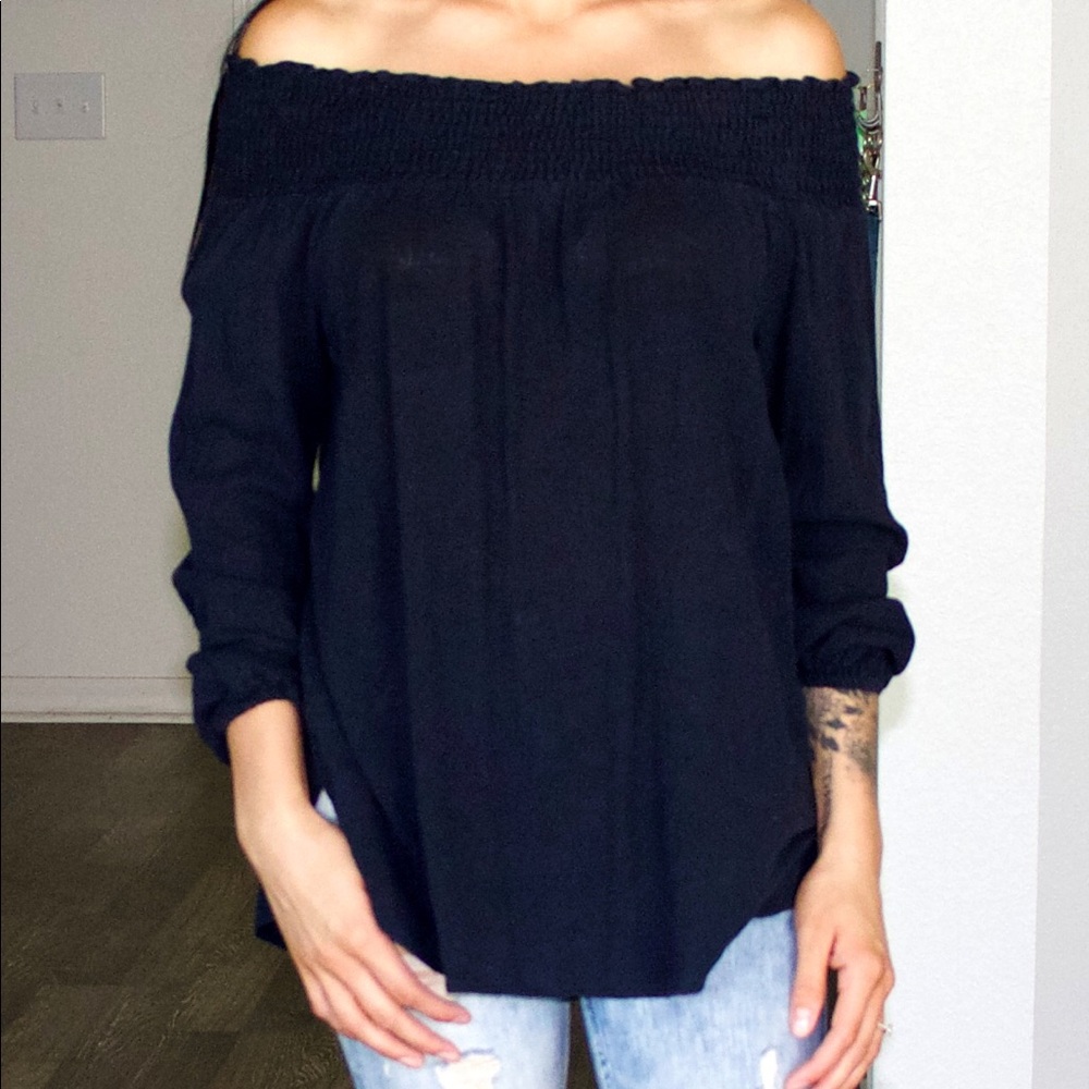 Michael Kors Off the Shoulder Top